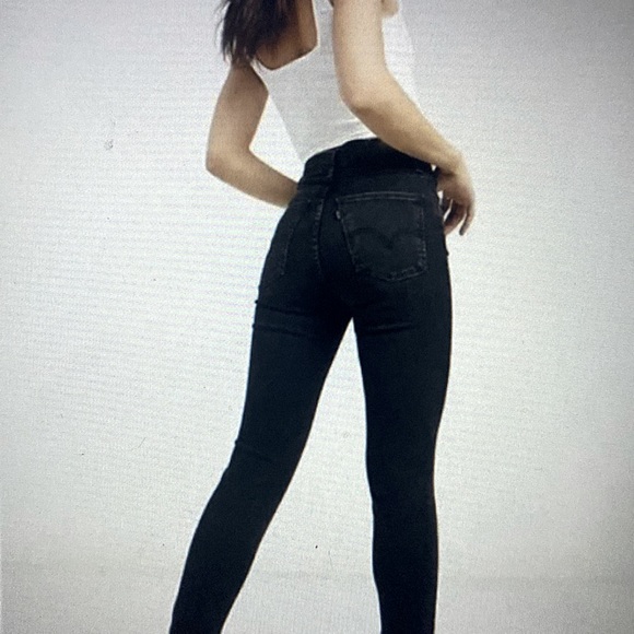 Levi's Denim - Levi’s mile high super skinny sz 26 navy black jeans pants